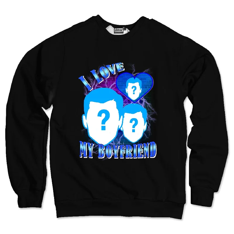 urban activewear hoodieI Love My Boyfriend Custom Unisex Sweatshirt