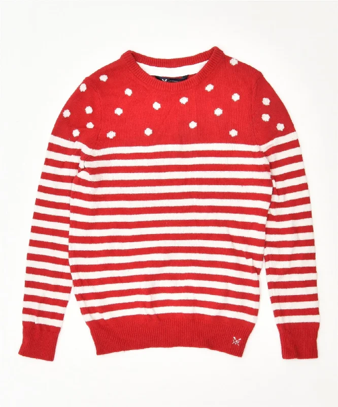 Season Finale Sale lightweight pullover hoodieCREW Womens Crew Neck Jumper Sweater UK 10 Small Red Striped Cotton Season Finale Sale lightweight pullover hoodieCREW Womens Crew Neck Jumper Sweater UK 10 Small Red Striped Cotton