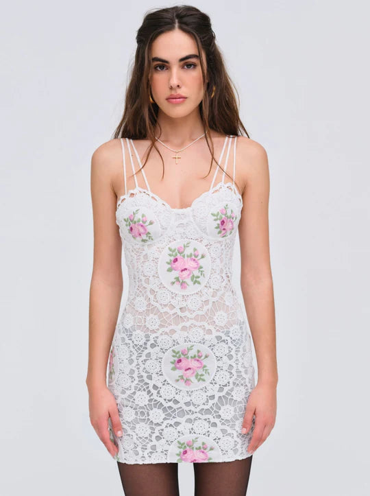 textured dressBordeaux Mini Dress by For Love and Lemons