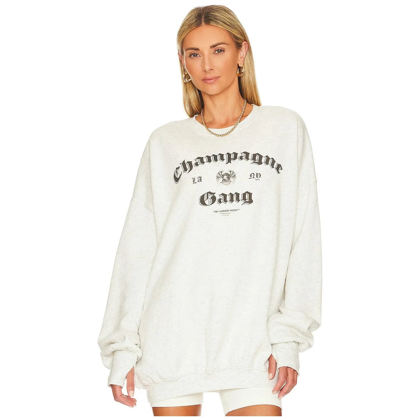 cozy gym sweatshirtLaundry Room Champagne Gang Jumper