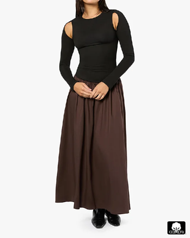 trendy mini dressDrop Waist Maxi Dress