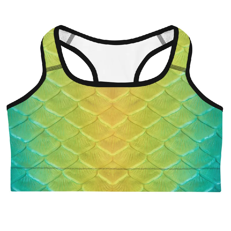 Limited Quantity Jellyfish Jungle Sports Bra