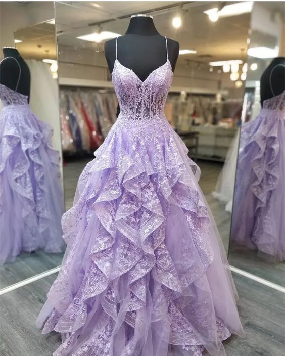 Limited Quantity trendy wrap dressLilac Elegant A-Line Tulle Appliques Long Prom Dress Formal Party Dress,DP983 Limited Quantity trendy wrap dressLilac Elegant A-Line Tulle Appliques Long Prom Dress Formal Party Dress,DP983