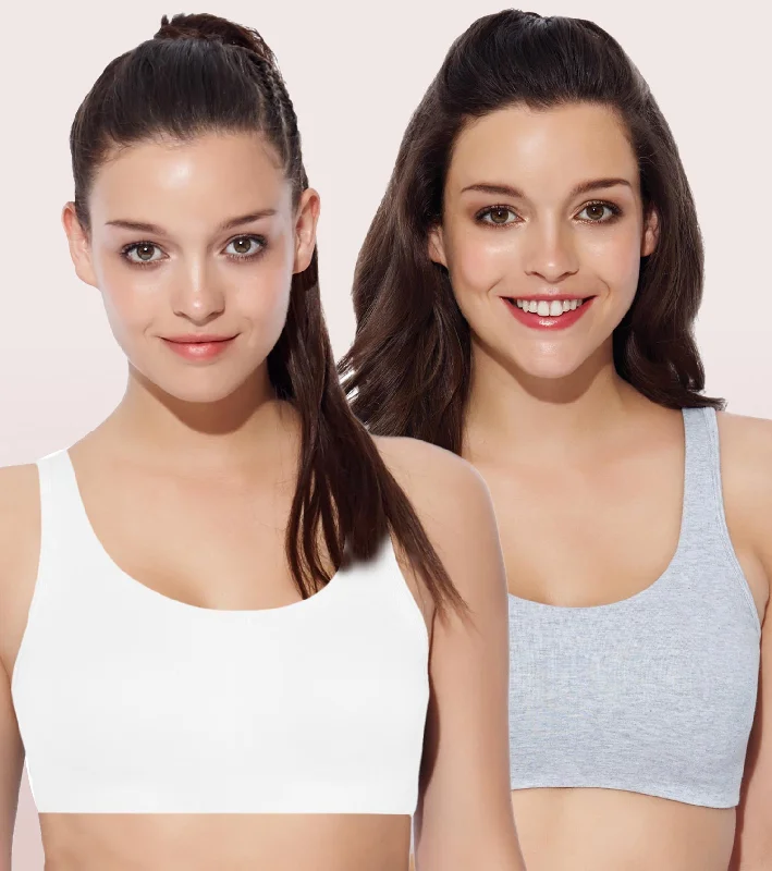 Instant Discount Low Impact Cotton Bra
