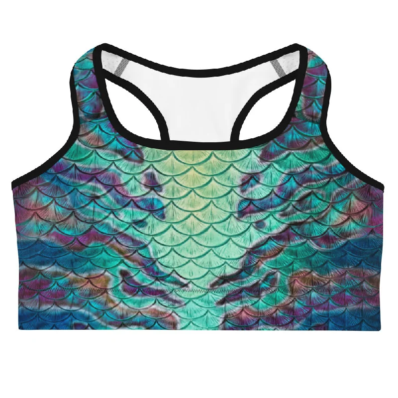 Deep Discounts Abalone Abyss Sports Bra