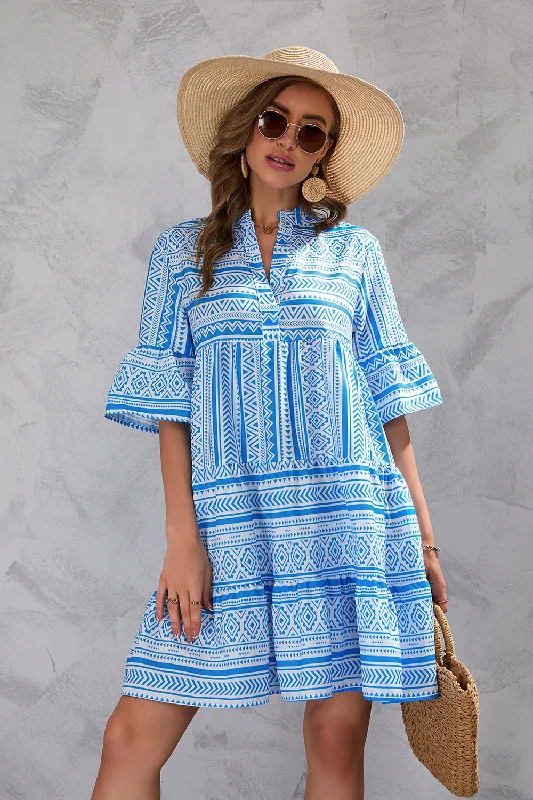 vintage-inspired dressCreamsicle Cotton Woven Cover-Up Dress