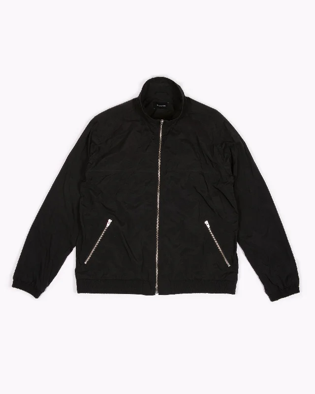 Get It Before It’s Gone Warm Up Jacket - Black