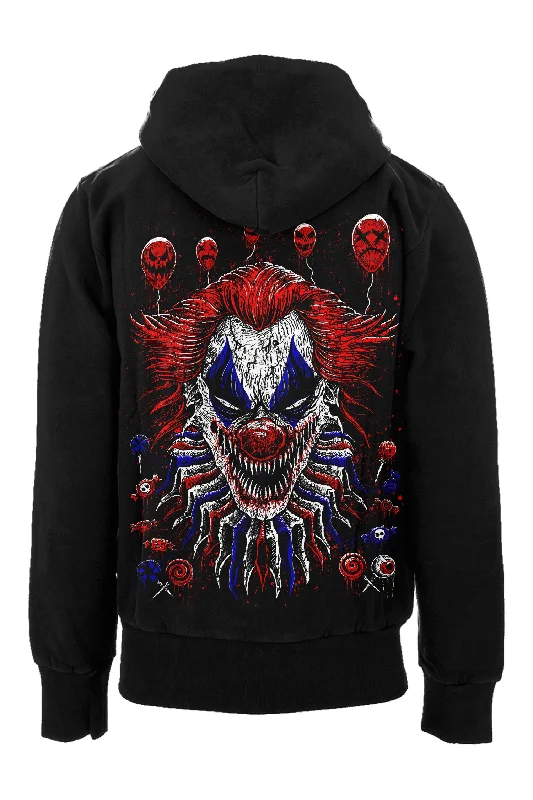 Killer Clowncore Hoodie [Zipper or Pullover]