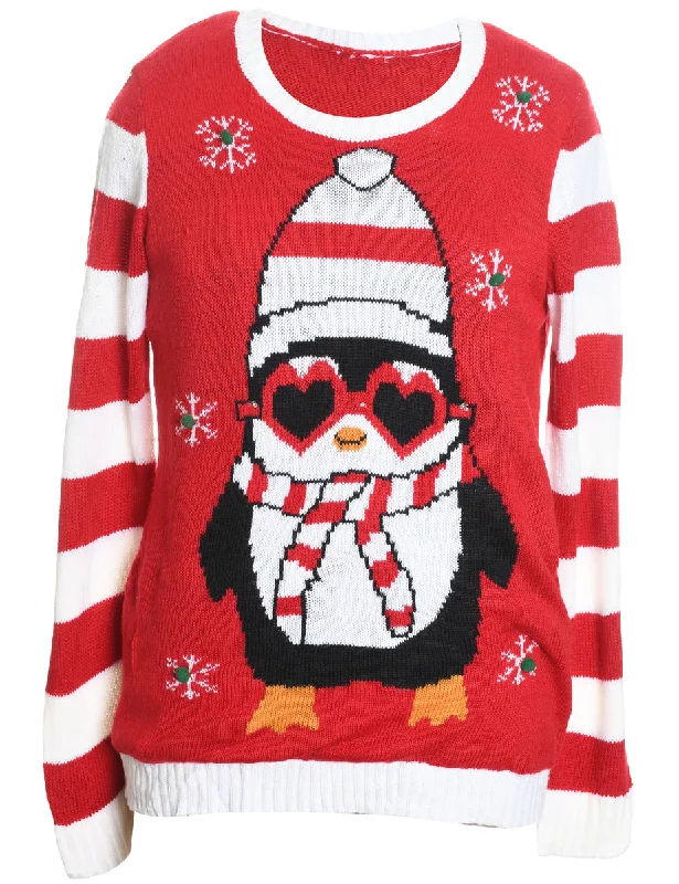 Sale Event Penguin Christmas Jumper - M