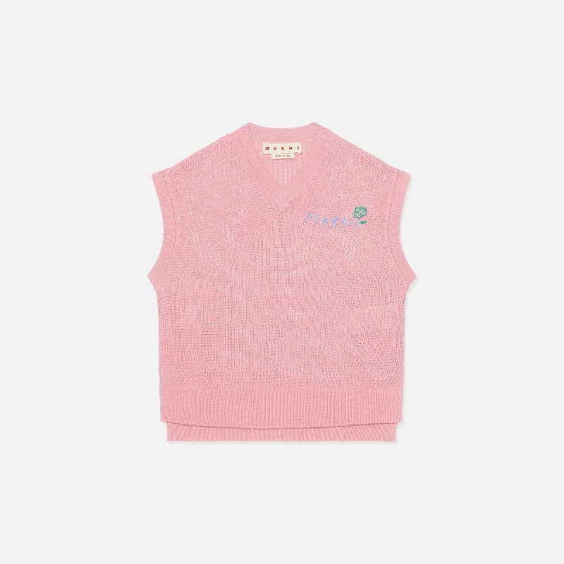 Unbeatable Prices Marni V-Neck Sweater - Pink Gummy