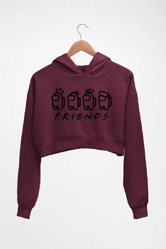Limited Availability classic pullover hoodieAmong Us Crop HOODIE FOR WOMEN