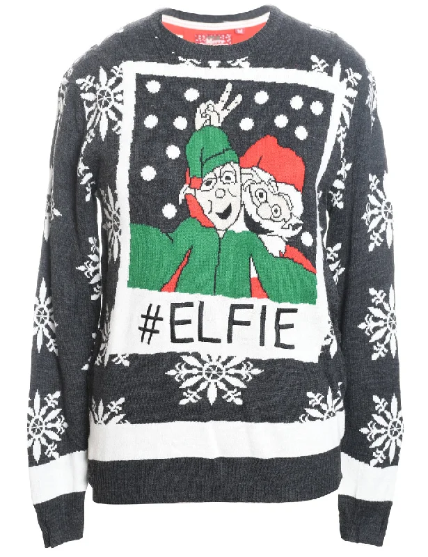 Can't Miss Festive Season Christmas Jumper - M