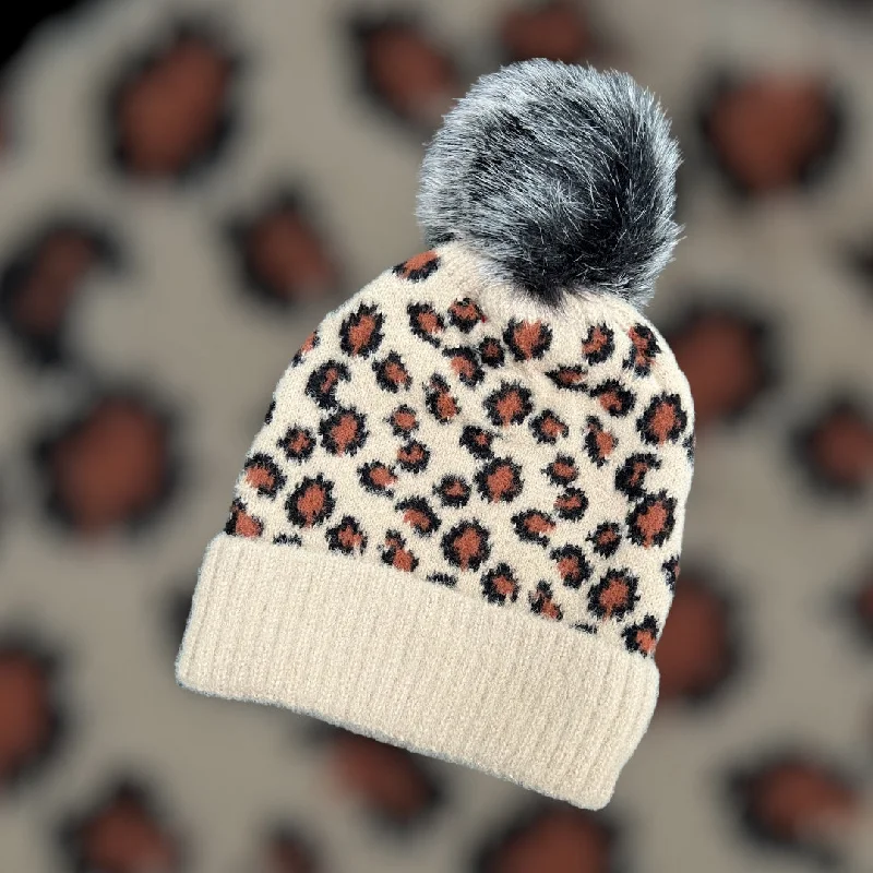 tiered dressLeopard Beanie