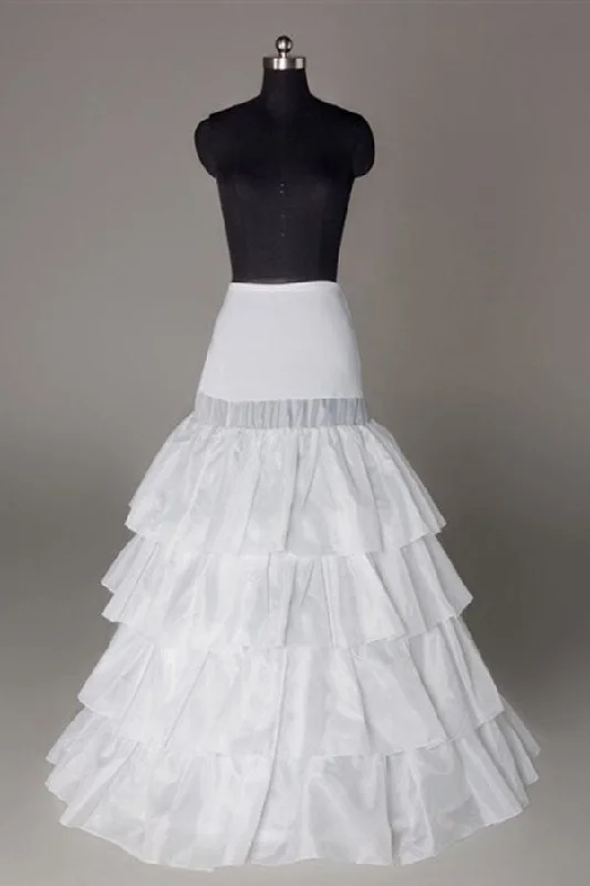 Customer Appreciation Sale Nylon A-Line 4 Tier Floor Length Slip Style Wedding Petticoats P05 Customer Appreciation Sale Nylon A-Line 4 Tier Floor Length Slip Style Wedding Petticoats P05