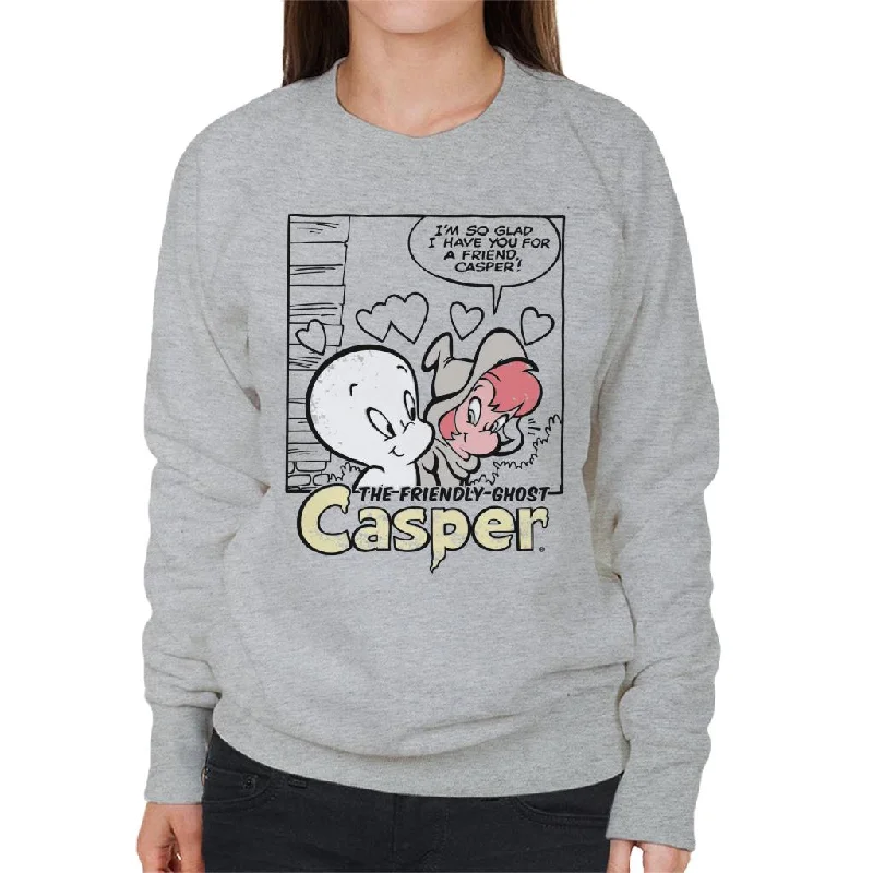 Savings Bonanza eco-friendly fitness hoodieCasper The Friendly Ghost And Wendy Friends Women's Sweatshirt Savings Bonanza eco-friendly fitness hoodieCasper The Friendly Ghost And Wendy Friends Women's Sweatshirt