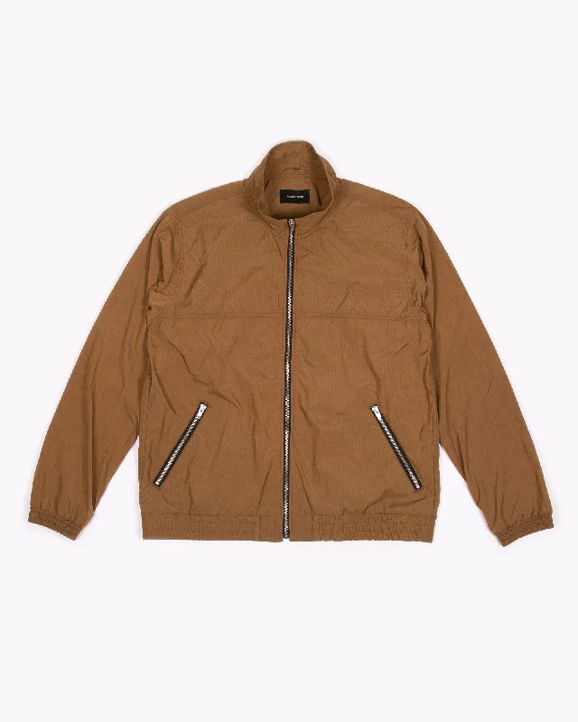 Act Now Warm Up Jacket - Tobacco