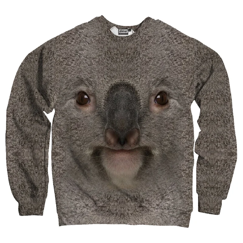 Year-End Sale contemporary fitness sweatshirtKoala Face Unisex Sweatshirt