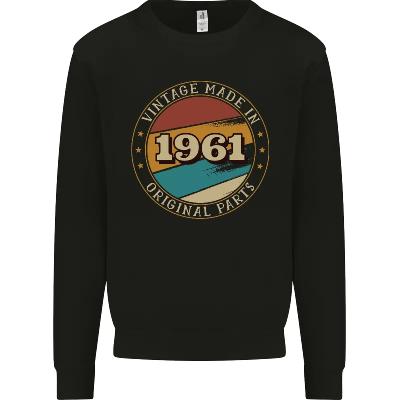 Lowest Price eco-friendly sports hoodie63rd Birthday Vintage Made In 1961 Mens Sweatshirt Jumper Lowest Price eco-friendly sports hoodie63rd Birthday Vintage Made In 1961 Mens Sweatshirt Jumper