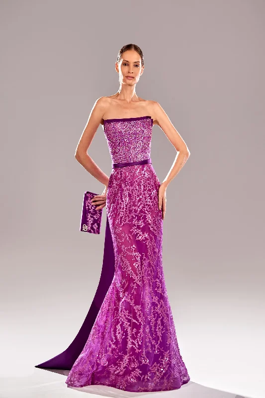 Last Chance pleated dressReverie Couture SP2482