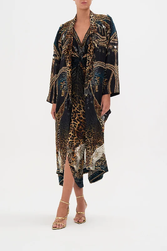 Savings Galore RELAXED PANEL COAT ROCKSTAR ROYALTY