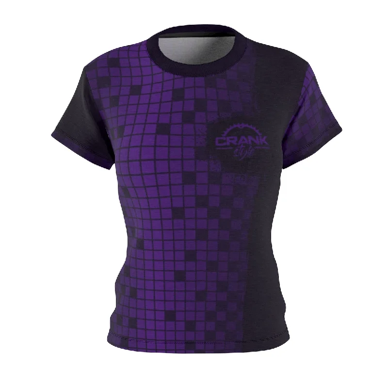 premium athletic sweatshirtWomen's Purp Check MTB Jersey