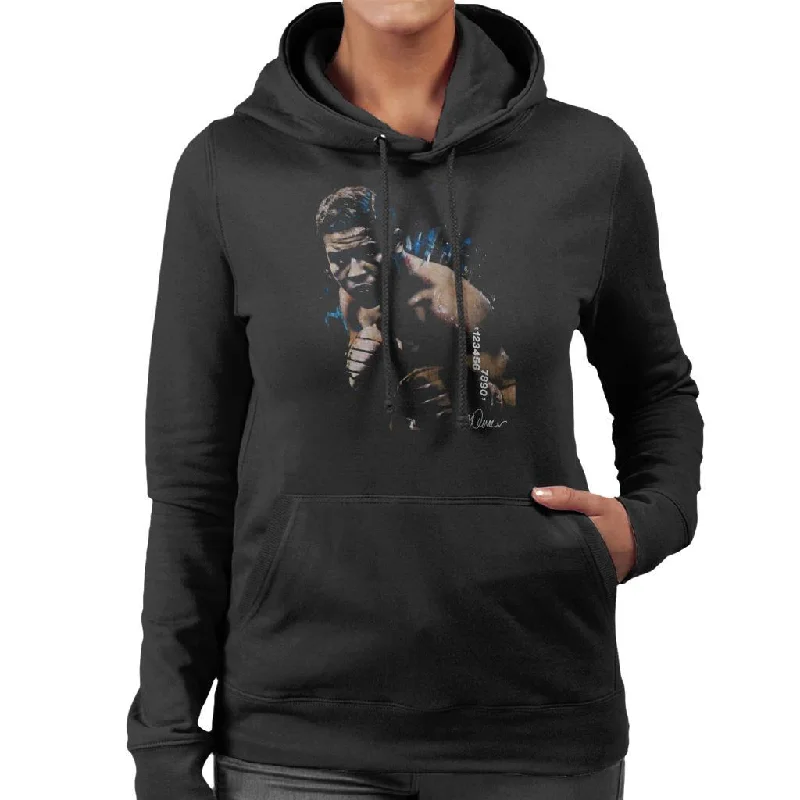 Deal Explosion fitness hoodie for trainingSidney Maurer Original Portrait Of Joe Louis Women's Hooded Sweatshirt