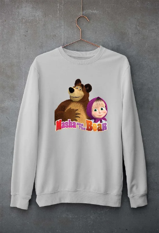 Special Price graphic gym sweatshirtMasha and the Bear Unisex Sweatshirt for Men/Women Special Price graphic gym sweatshirtMasha and the Bear Unisex Sweatshirt for Men/Women