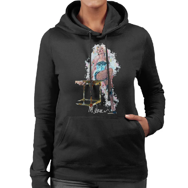 Quick Sale eco-friendly sports hoodieSidney Maurer Original Portrait Of Marilyn Monroe Stockings Women's Hooded Sweatshirt Quick Sale eco-friendly sports hoodieSidney Maurer Original Portrait Of Marilyn Monroe Stockings Women's Hooded Sweatshirt
