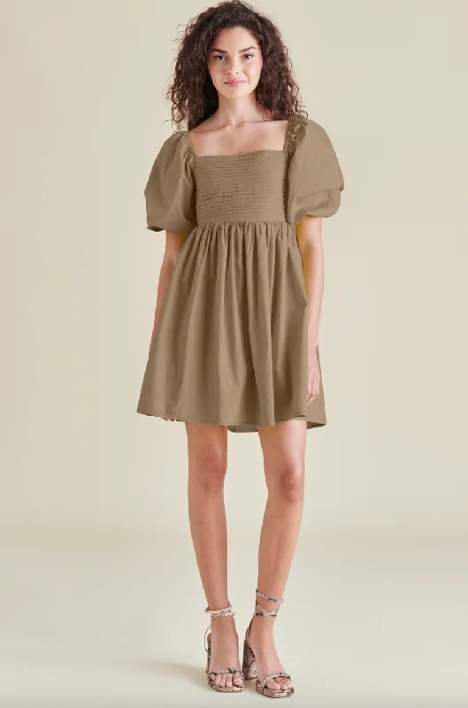 romantic dressPuff Sleeve Mini Dress by Steve Madden