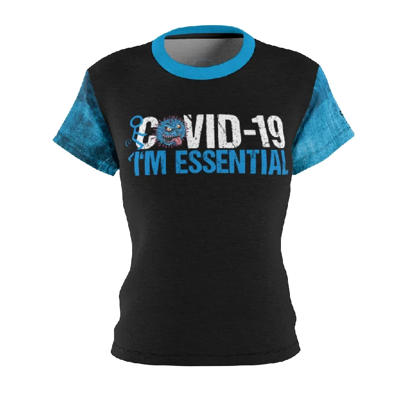 long-sleeve athletic hoodieLadies F@CK Covid-19, I'm Essential. MTB Jersey