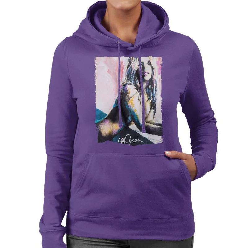 Daily Specials cozy workout hoodieSidney Maurer Original Portrait Of Kate Moss Nude Women's Hooded Sweatshirt Daily Specials cozy workout hoodieSidney Maurer Original Portrait Of Kate Moss Nude Women's Hooded Sweatshirt