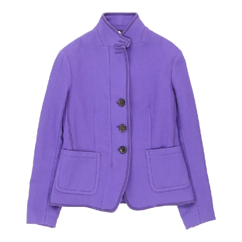 Daily Specials Moncler Jacket - Medium Purple Cotton Blend
