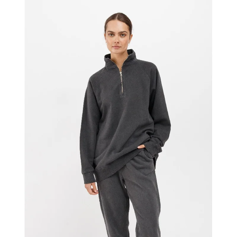 stylish athletic hoodieBrunette the Label Not Your Boyfriend's 1/2 Zip