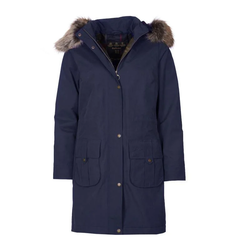 Barbour Lynn Ladies Waterproof Jacket - Navy/Classic