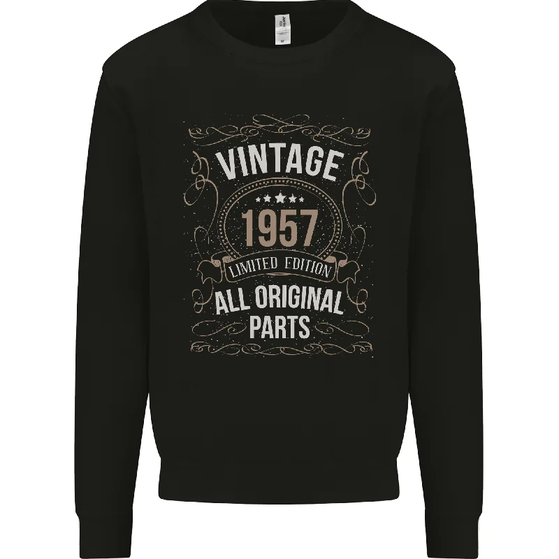 Warehouse Sale oversized sports sweatshirt67th Birthday Limited Edition 1957 Mens Sweatshirt Jumper Warehouse Sale oversized sports sweatshirt67th Birthday Limited Edition 1957 Mens Sweatshirt Jumper