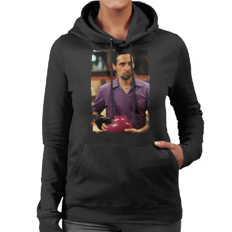 chic hoodieThe Big Lebowski Jesus Bowling Women's Hooded Sweatshirt