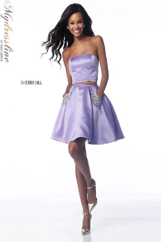 Bonus Savings A-line dressSherri Hill 51823