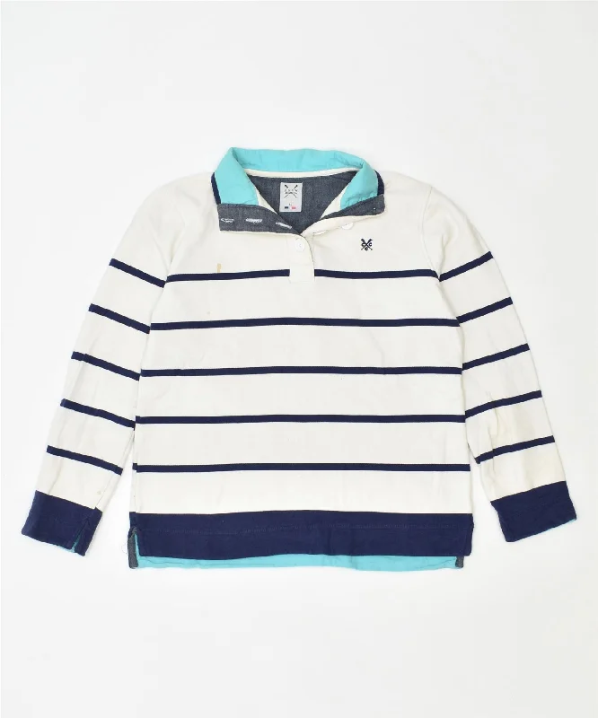 Price Rollback stylish pullover sweatshirtCREW CLOTHING Womens Button Neck Jumper Sweater UK 12 Medium White Price Rollback stylish pullover sweatshirtCREW CLOTHING Womens Button Neck Jumper Sweater UK 12 Medium White