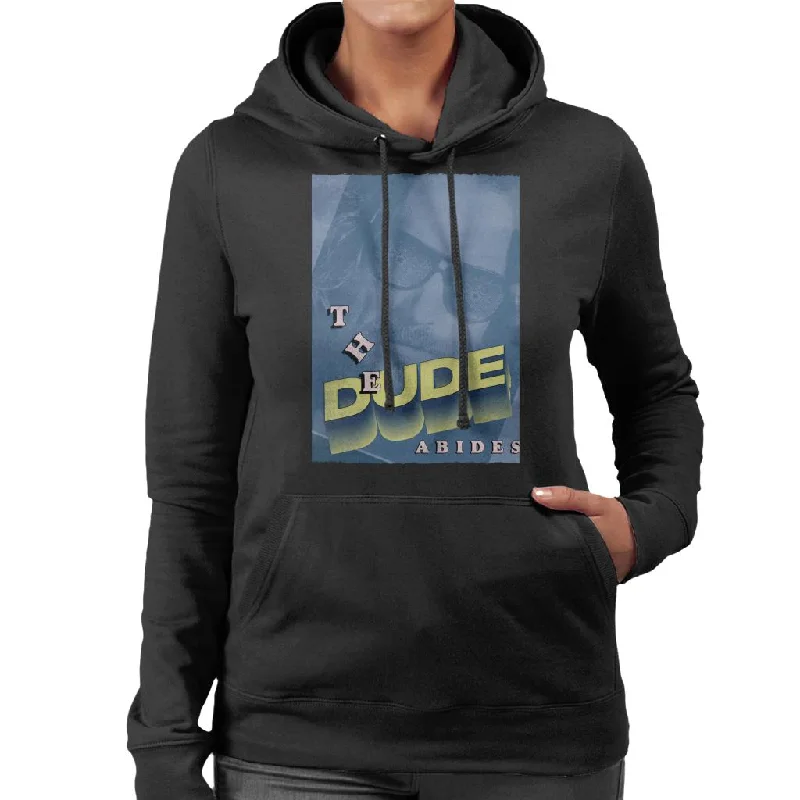 Act Now comfy athletic hoodieThe Big Lebowski The Dude 3D Text Nostalgia Women's Hooded Sweatshirt Act Now comfy athletic hoodieThe Big Lebowski The Dude 3D Text Nostalgia Women's Hooded Sweatshirt