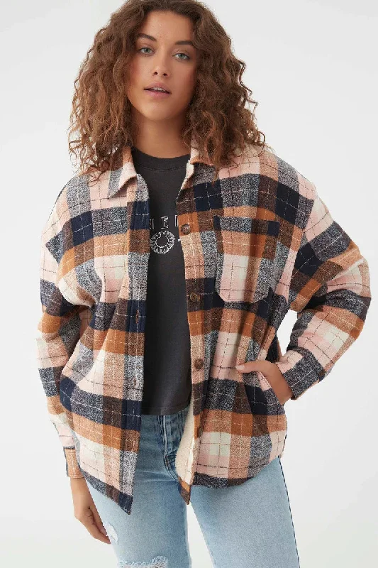 Overstock zip-up hoodie for gymPETRINA JACKET