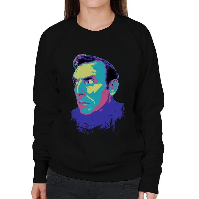 cozy workout hoodieTV Times Spike Milligan And Eric Sykes Pop Art Stylised Women's Sweatshirt