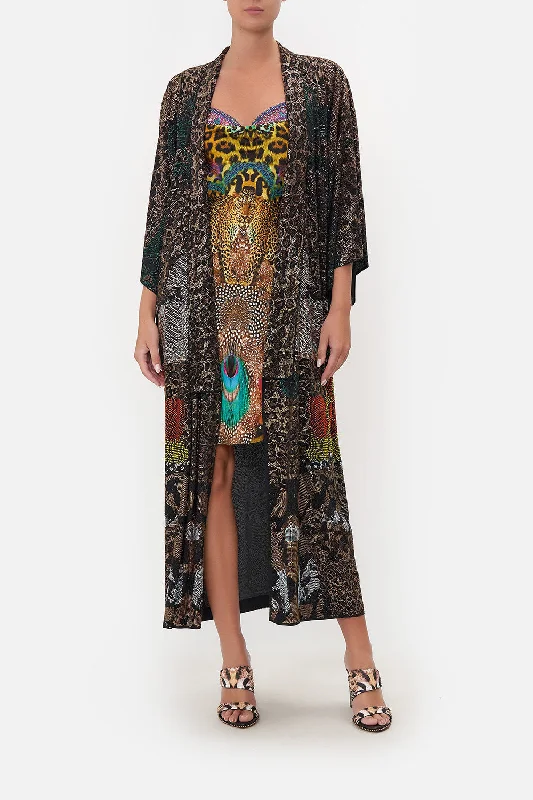 Year-End Clearance KIMONO COAT SURREALIST XANADU