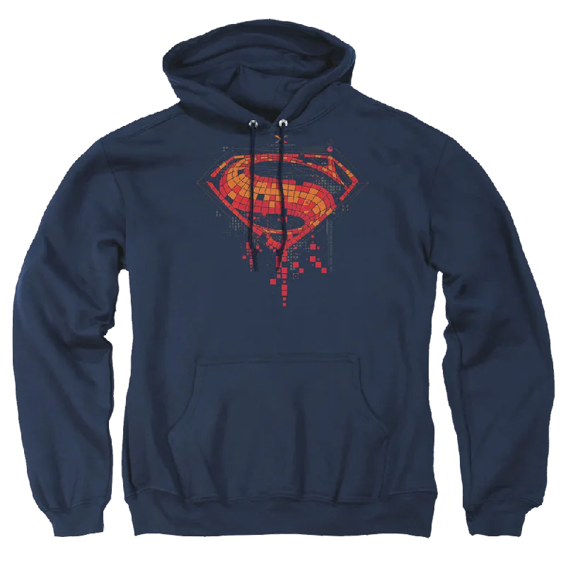 performance hoodie for gymBatman v Superman Tech Super Logo - Pullover Hoodie