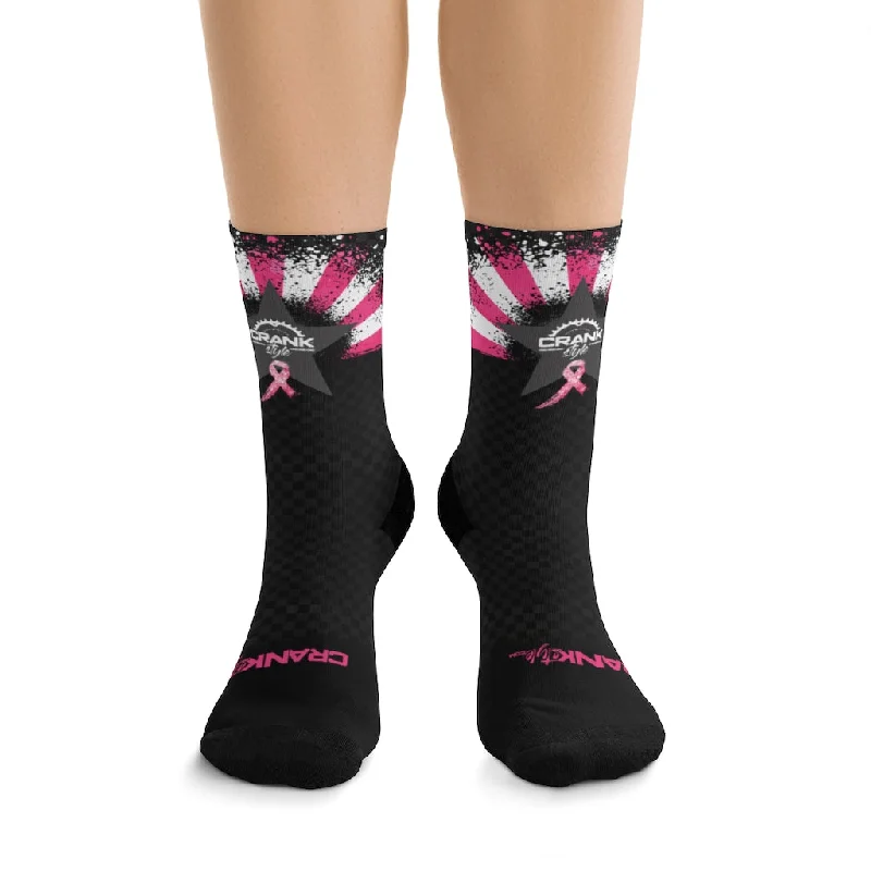 chic fitness hoodieAZ Breast Cancer Awareness 3/4 MTB Socks