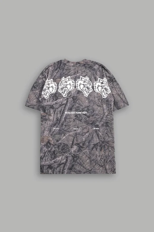 Mega Sale Wolves Have Your Back "Premium" Oversized Unisex Tee in Driftwood Wolf Forest Camo Mega Sale Wolves Have Your Back "Premium" Oversized Unisex Tee in Driftwood Wolf Forest Camo