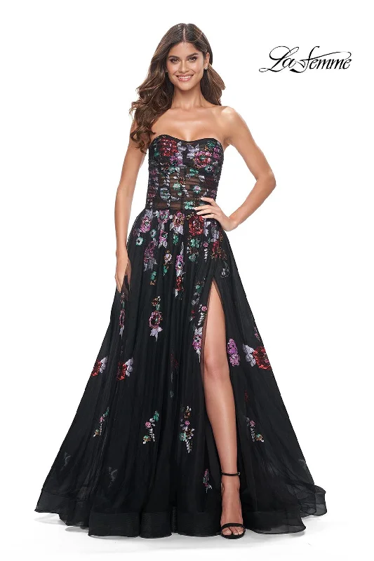 Can't Miss trendy wrap dressLa Femme 32072