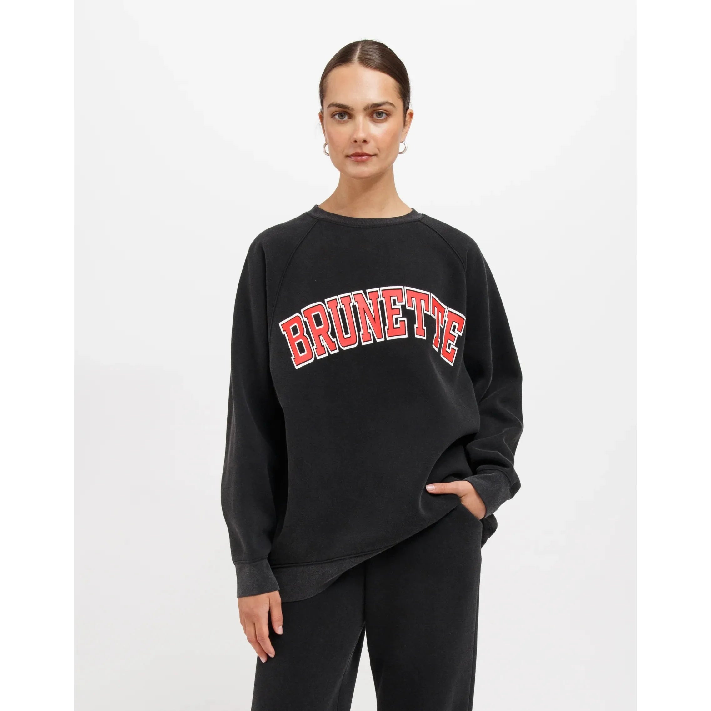 stylish performance hoodieBrunette the Label Brunette Not Your Boyfriend's Crew