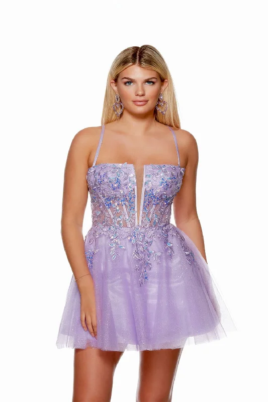 Deal Explosion A-line dressAlyce 3162