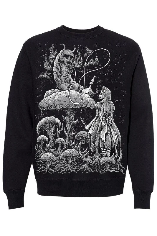 Huge Discounts Alice and the Caterpillar Sweatshirt