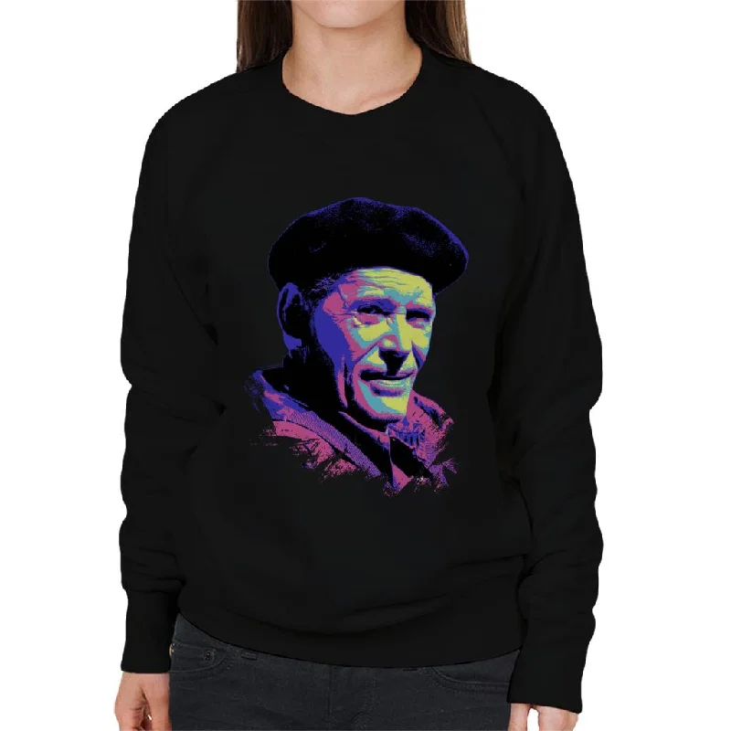 warm workout hoodieTV Times Peter O Toole Pop Art Stylised Women's Sweatshirt